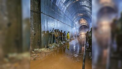 Goa: Waterlogging inside tunnel disrupts trains on Konkan Railway route, passengers stranded at many stations