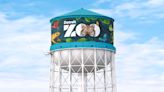 Detroit Zoo debuts new water tower art, redesigned logos and websites