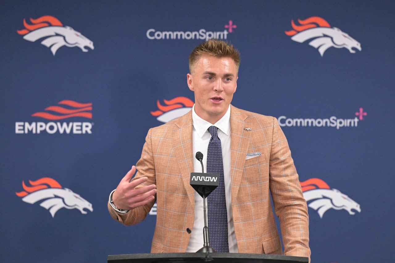 What Bo Nix said at introductory press conference after being drafted by Denver Broncos