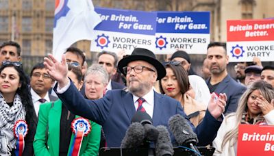 George Galloway Workers Party campaigner ‘assaulted outside polling station’