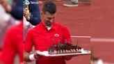 Novak Djokovic y su doble celebración en Suiza