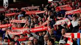 Las peñas del Granada impulsan una protesta en el partido ante el Real Madrid