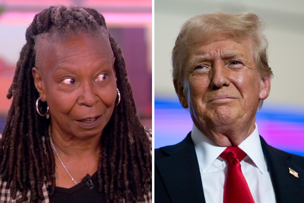 Whoopi Goldberg sends 'The View' into hysterics joking about why she refuses to say Trump's name aloud