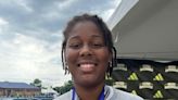 Laila Jones, a rising freshman at West Forsyth, continues breaking national track and field records in shot put, discus