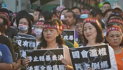 台灣基進黨在高雄舉辦反國會濫權集會（2） (圖)