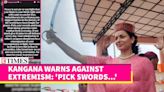 Kangana Ranaut Advocates Combat Training: 'Like Israel, We Are Covered By Extremists...'