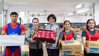 台灣之光郭婞淳回鄉備戰 台東縣長饒慶鈴加油勉勵