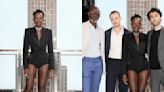 Lupita Nyong’o Gives Power Suiting a Sensual Spin in Double-breasted Blazer and High-waisted Shorts for ‘A Quiet Place: Day...