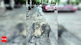 Bad reinstatement of trenches blamed for Bandra road craters | Mumbai News - Times of India