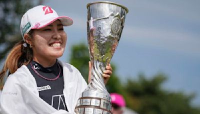 Furue of Japan wins Evian Championship for her 1st major, beats Australian Kyriacou by 1 shot