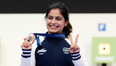 'From Tears In Tokyo To The Podium In Paris': Internet Hails Manu Bhaker For Historic Medal At 2024 Olympics