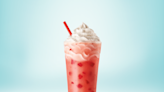 Sonic's newest slush is a Strawberry Snowball Slush Float. You can try it early on the app.