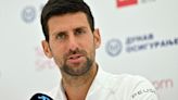 What happened to Novak Djokovic's knee?