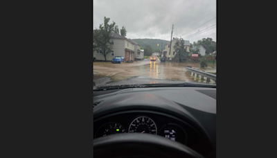 Flooding, crashes, fallen trees close roads across Central Pa.