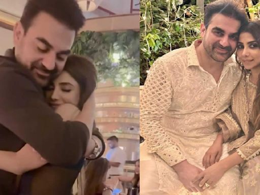 Arbaaz Khan is reason for Sshura Khan's 'Sukoon'; latter drops PIC hugging her husband