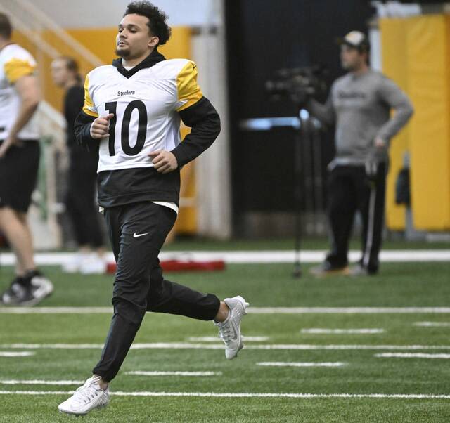 Rookie minicamp with Steelers 'feels like home' for 3rd-round pick Roman Wilson