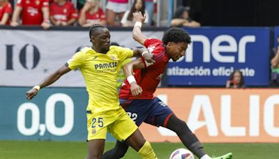 Las imágenes del Osasuna - Villarreal