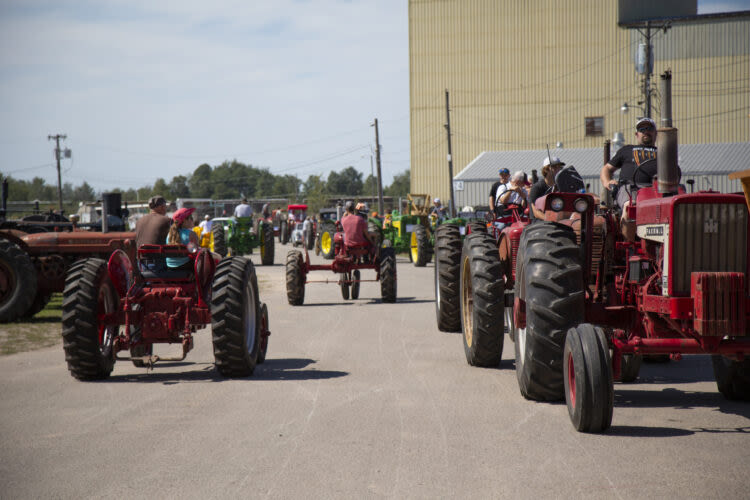 Night at the Village features chance to drive a tractor