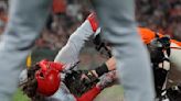 Stuart Fairchild hits inside-the-park homer, Reds beat Giants 4-2 to end 8-game skid