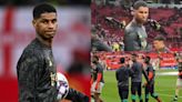 VIDEO: Marcus Rashford is fuming! Struggling Man Utd forward restrained after angrily confronting fan at Old Trafford ahead of Newcastle clash | Goal.com South Africa