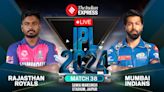 RR vs MI Live Score, IPL 2024: Can Hardik Pandya’s Mumbai bounce back against Rajasthan