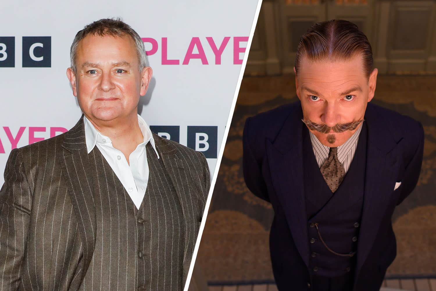 Hugh Bonneville would 'walk over hot coals' to do Poirot film with Kenneth Branagh