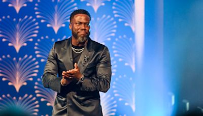 Kevin Hart accepts Mark Twain Prize for humor, says committing to comedy was a 'gamble'