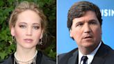 Tucker Carlson Reacts to 'Major Hollywood Starlet' Jennifer Lawrence Having Nightmares About Him