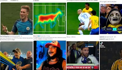 Los mejores memes de la goleada de Boca a Nacional Potosí por la Sudamericana: el partidazo de Zenón y la visita de Paredes, los focos