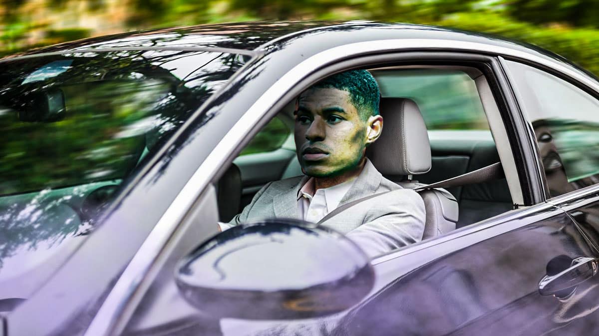 Manchester United star Marcus Rashford banned from driving