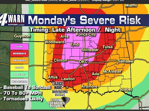 4Warn Storm Team tracks severe weather across Oklahoma