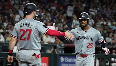 Byron Buxton hits 3-run homer, helps power the Twins to a 13-6 win over Diamondbacks