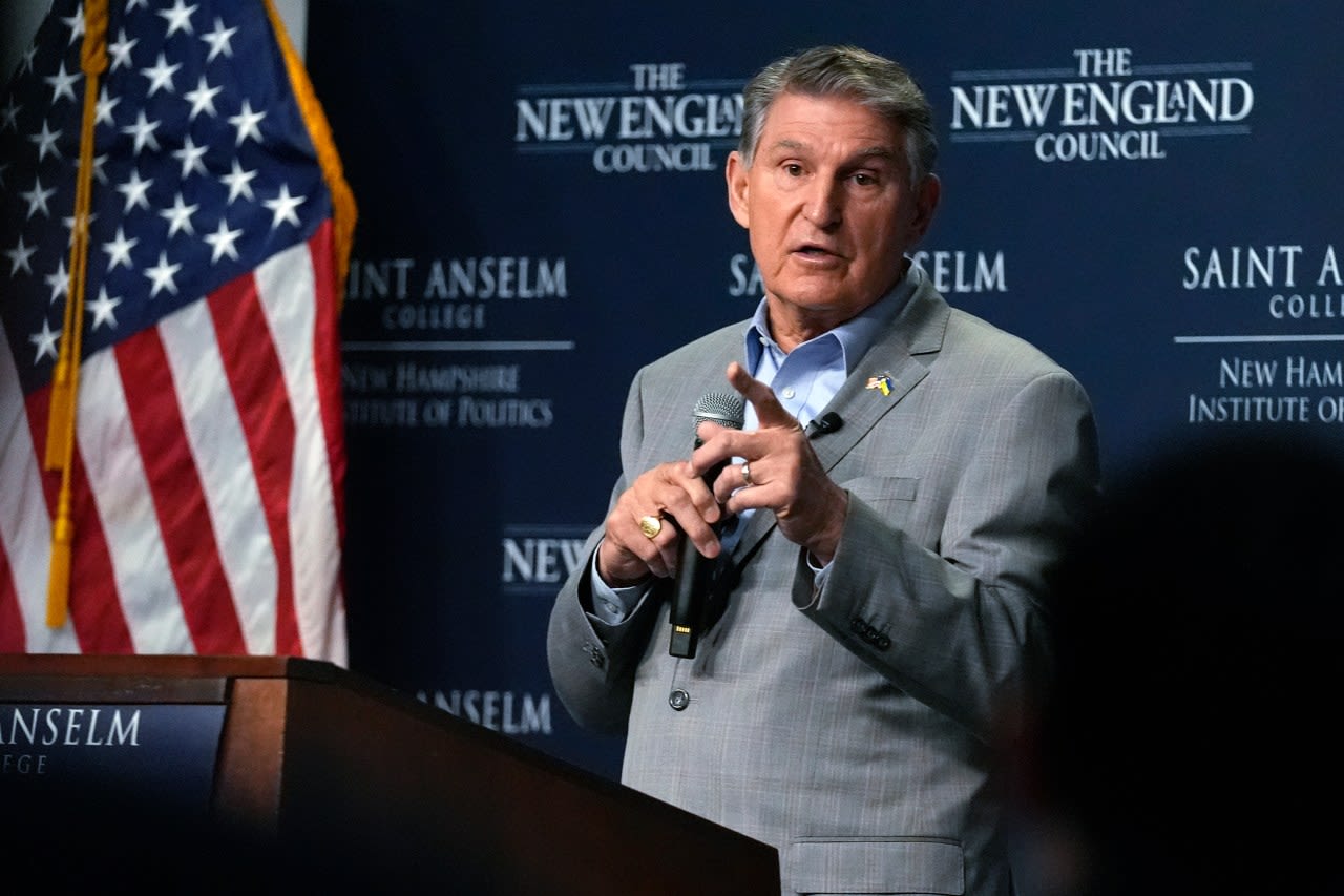 Manchin blasts new EPA rule on coal plant emissions: "We're just not there"