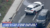 1 killed, 3 workers injured by car driving through New Jersey construction zone