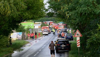 Prague-to-Budapest train collides with a bus in Slovakia, killing 7 people and injuring 5