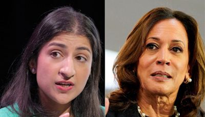 Harris is caught between billionaire donors, economic progressives, and the question of Lina Khan