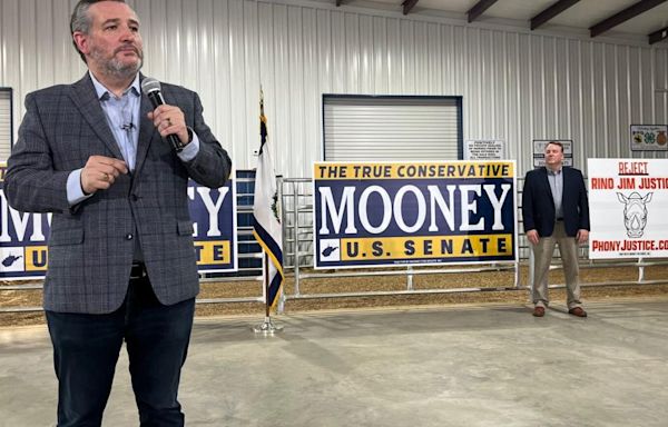 Sen. Ted Cruz stumps for Alex Mooney in Eastern Panhandle