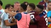 Video: la escandalosa batalla campal entre Talleres y Zenit durante un amistoso de pretemporada