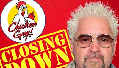 Guy Fieri's Chicken Guy! Restaurants Are Closing at an Alarming Rate