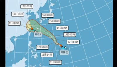 雙颱擾中秋? 各國預側路徑"風浪比降雨更顯著"