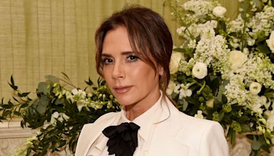 Victoria Beckham's strapless jumpsuit is the ultimate back-to-work staple