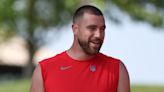 Fans Declare Travis Kelce's New Look at Training Camp Is a 'Taylor Swift Glow Up'