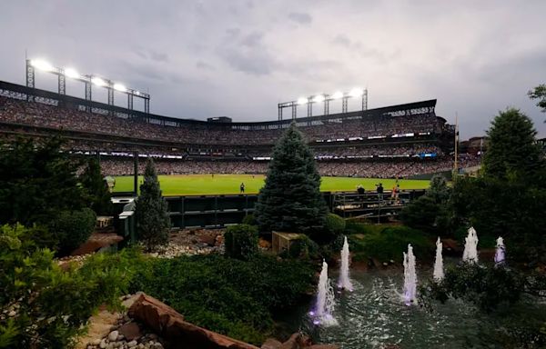 Brandon Marsh, trying to be ‘one with nature,’ explored the Coors Field forest. His teammates followed suit.