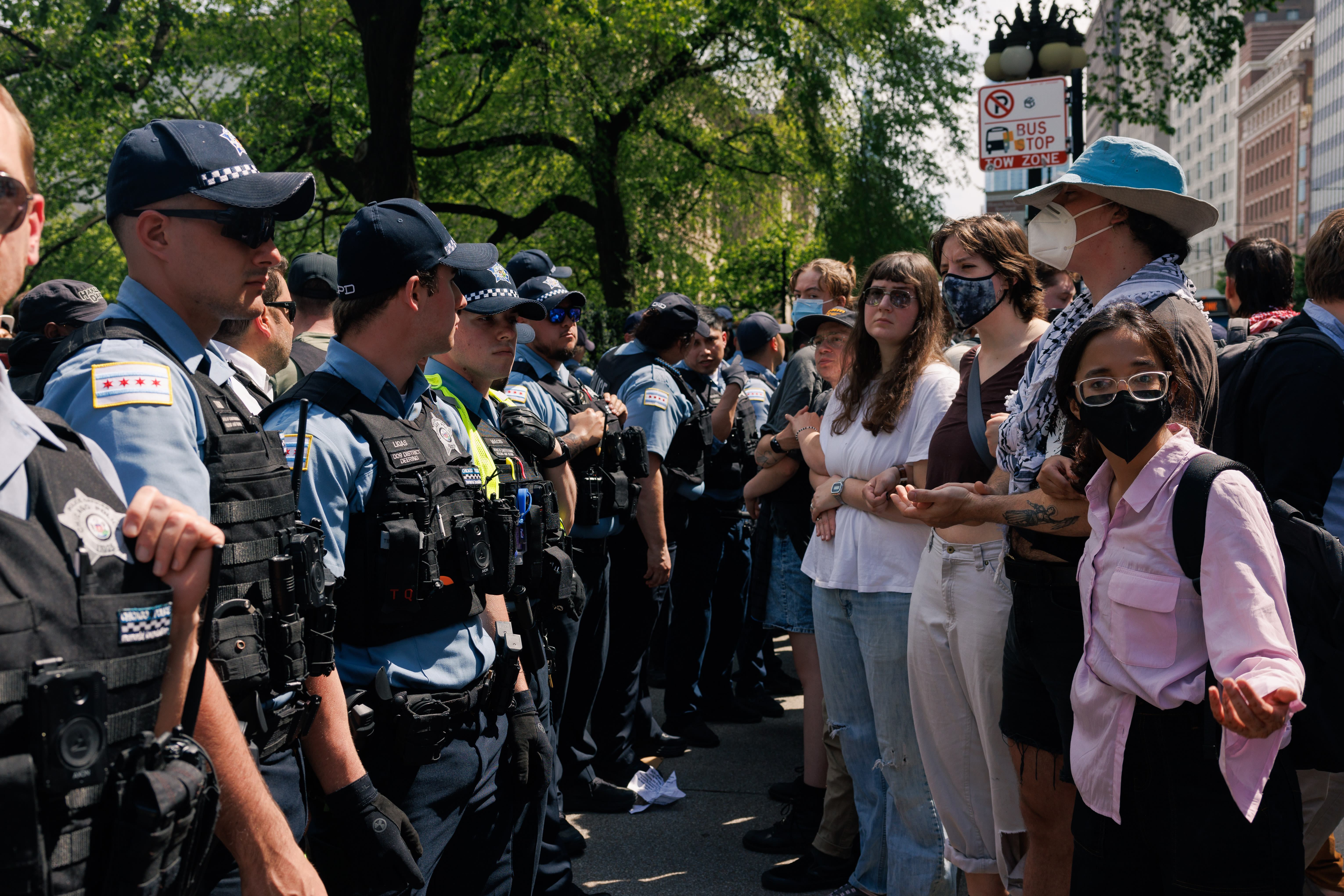 COPA opens investigation into CPD use of force at pro-Palestinian protest near Art Institute