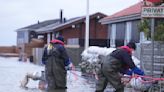 Gale-force winds and floods strike northern Europe. At least 3 people killed in the UK