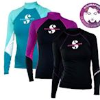 游龍潛水✴SCUBAPRO UPF80 T-FLEX LONG SLEEVE RASH GUARD-女 防曬衣/水母衣