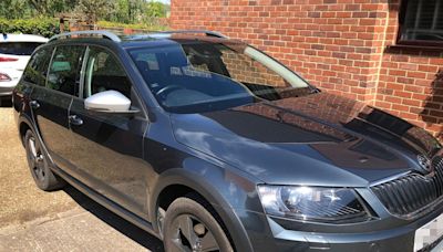 Couple warn of car-buying scam after fraudsters tamper with Skoda before test drive