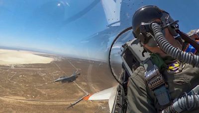 AI-controlled fighter jet takes US Air Force leader for historic ride