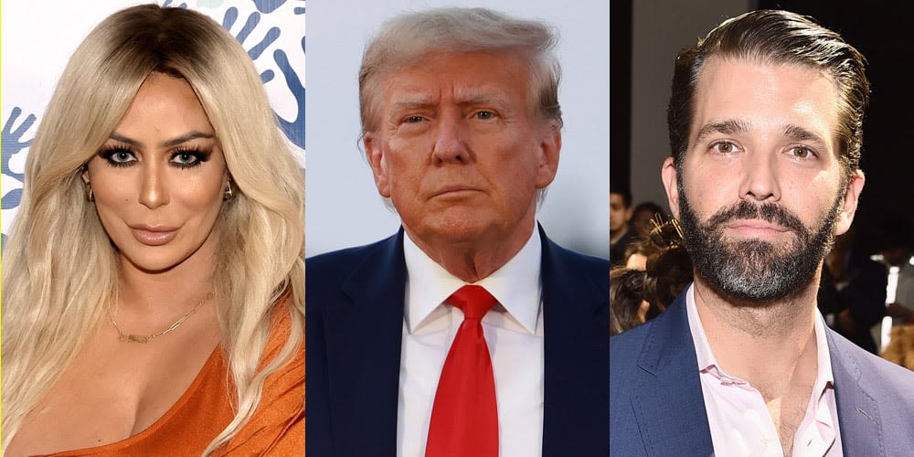 Donald Trump Finally Speaks to Rumors His Son Don Jr. Had Affair with Aubrey O’Day