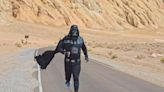 A man dressed as Darth Vader ran a mile in Death Valley's lethal heat. His advice to others: 'Don't.'